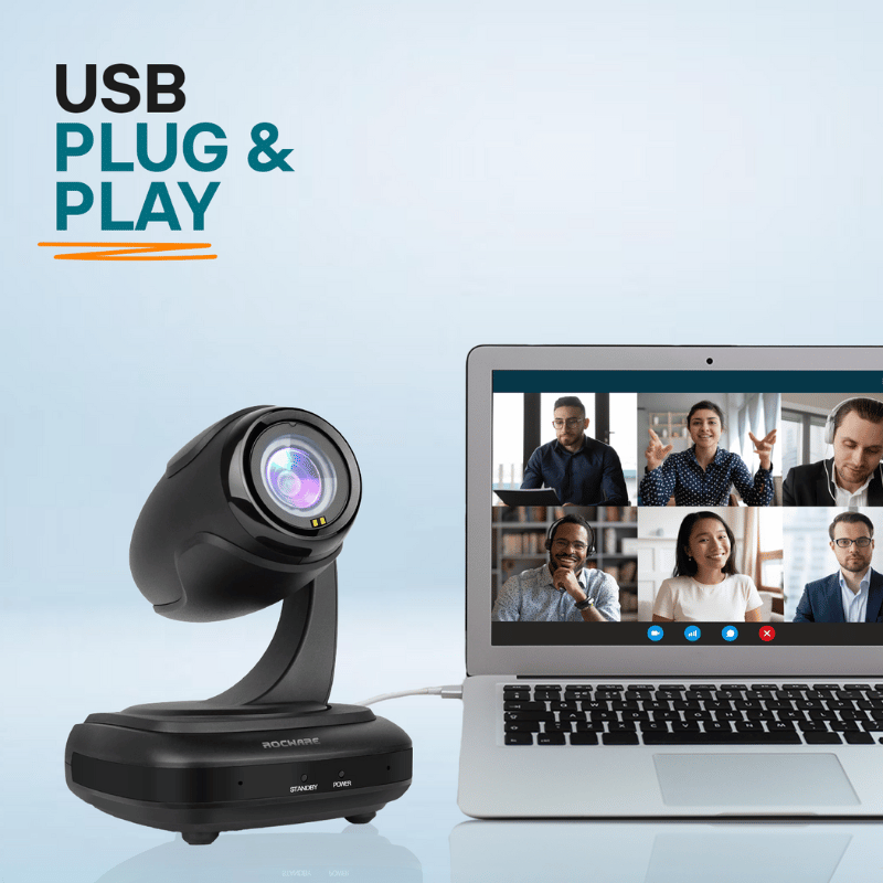 Best Budget Camera for Teaching (Rocware 310 PTZ Camera)