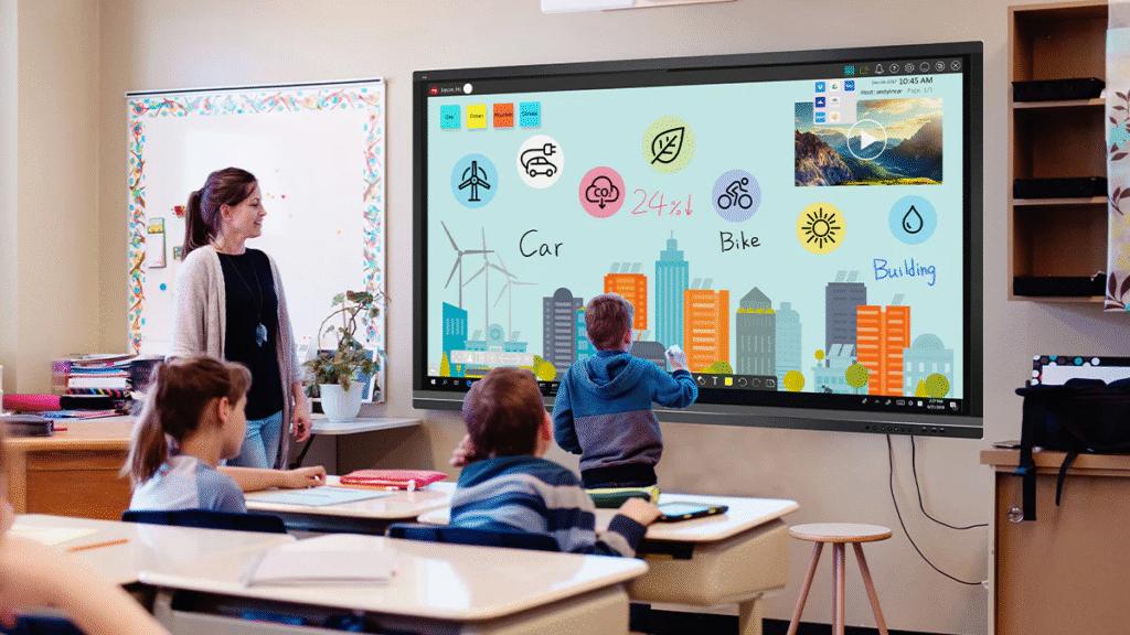 Uses of Interactive Flat Panel
